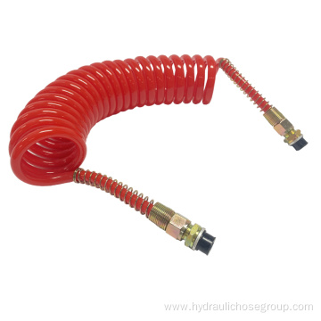 PU Braided Coil Hose Assembly